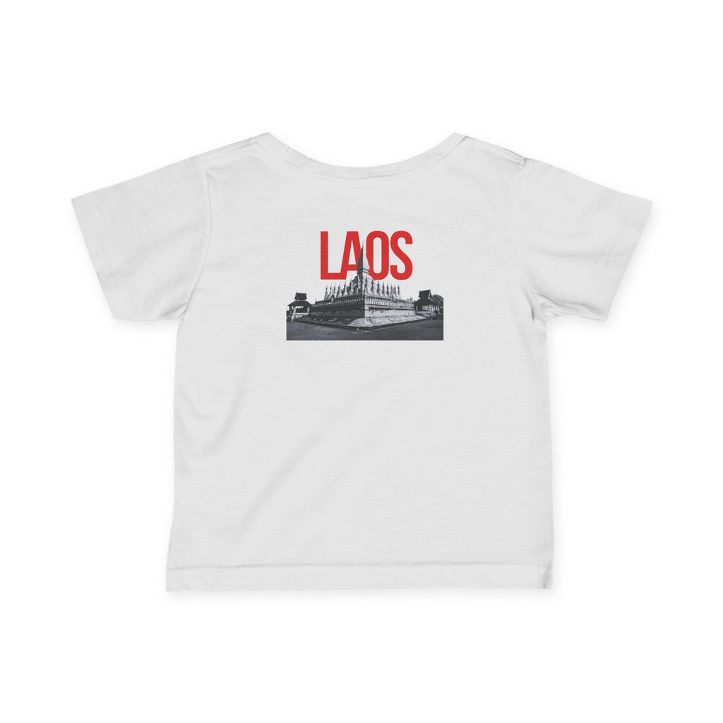 Infant Tee: 'What Type of Asian' Laos Temple Baby Shirt