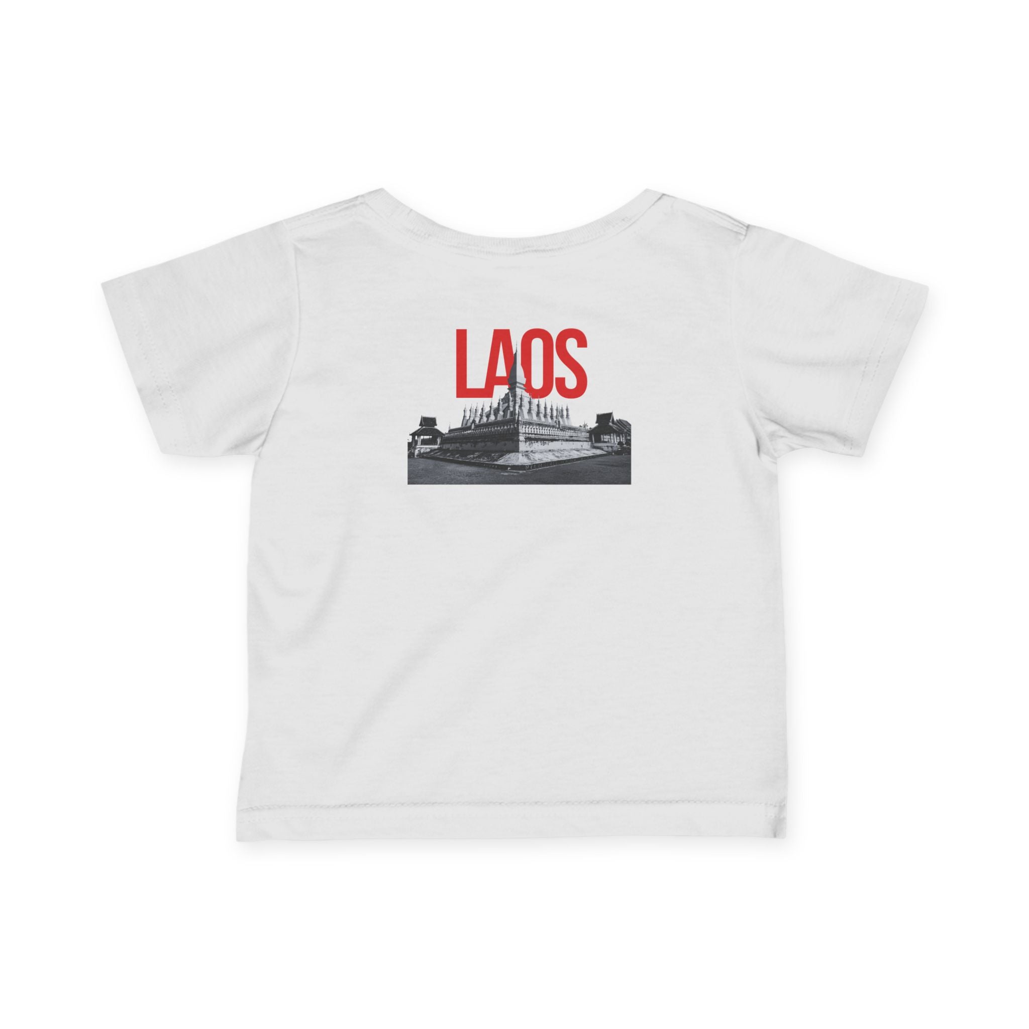 Infant Tee: 'What Type of Asian' Laos Temple Baby Shirt